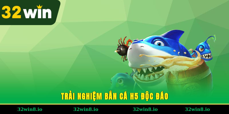 Bắn Cá H5 - Đồ Họa Sắc Nét, Vi Vu Dưới Nước Hào Hứng 2 Trải nghiệm bắn cá H5 độc đáo